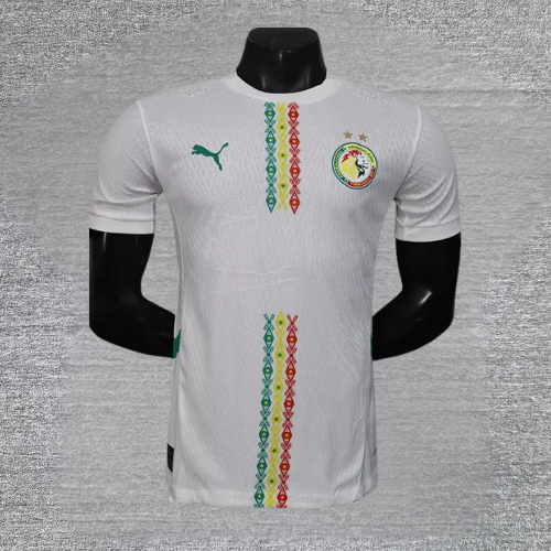 Maillot Sénégal Blanc 25/26 - 2 étoiles