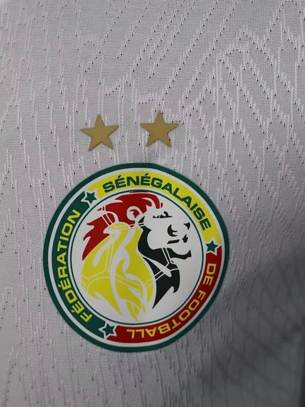 Maillot Sénégal Blanc 25/26 - 2 étoiles